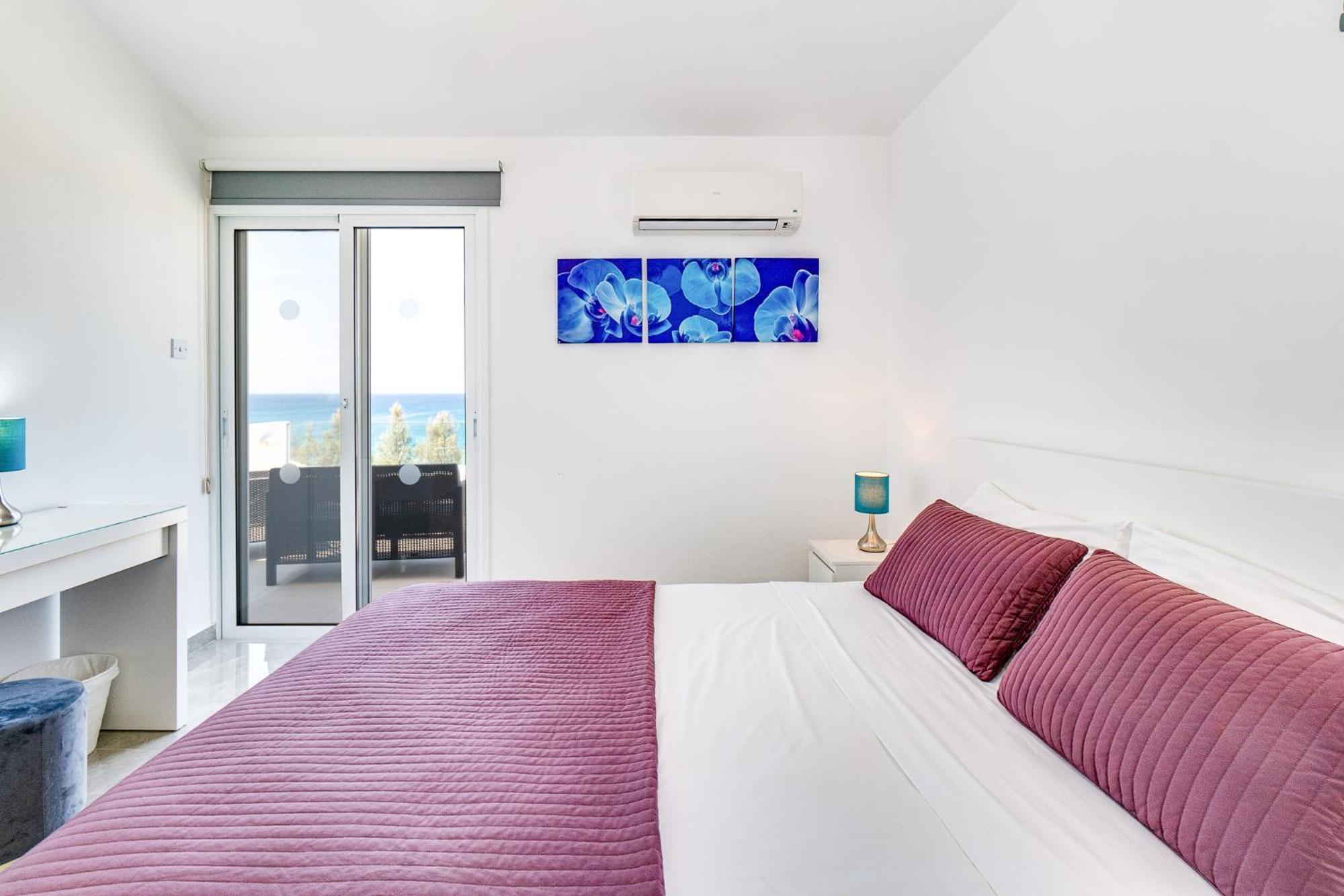 Beach Front Aqua Marina By Ezoria Villas Paralímni Extérieur photo
